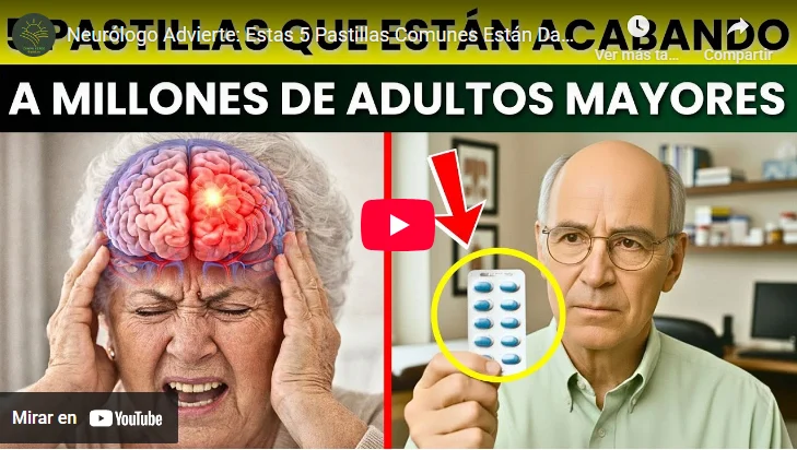 Video sobre pastillas nocivas para el cerebro